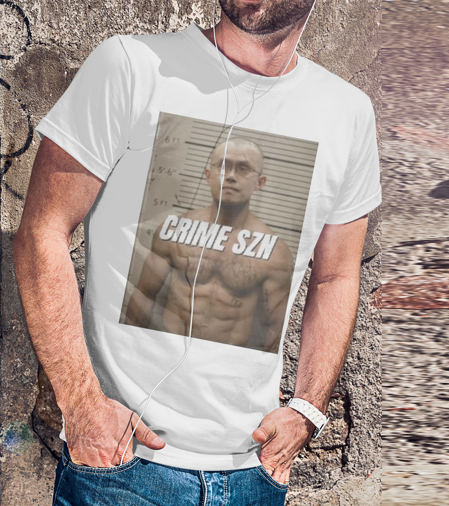 Superbasedd Crime Szn Mugshot T-Shirt