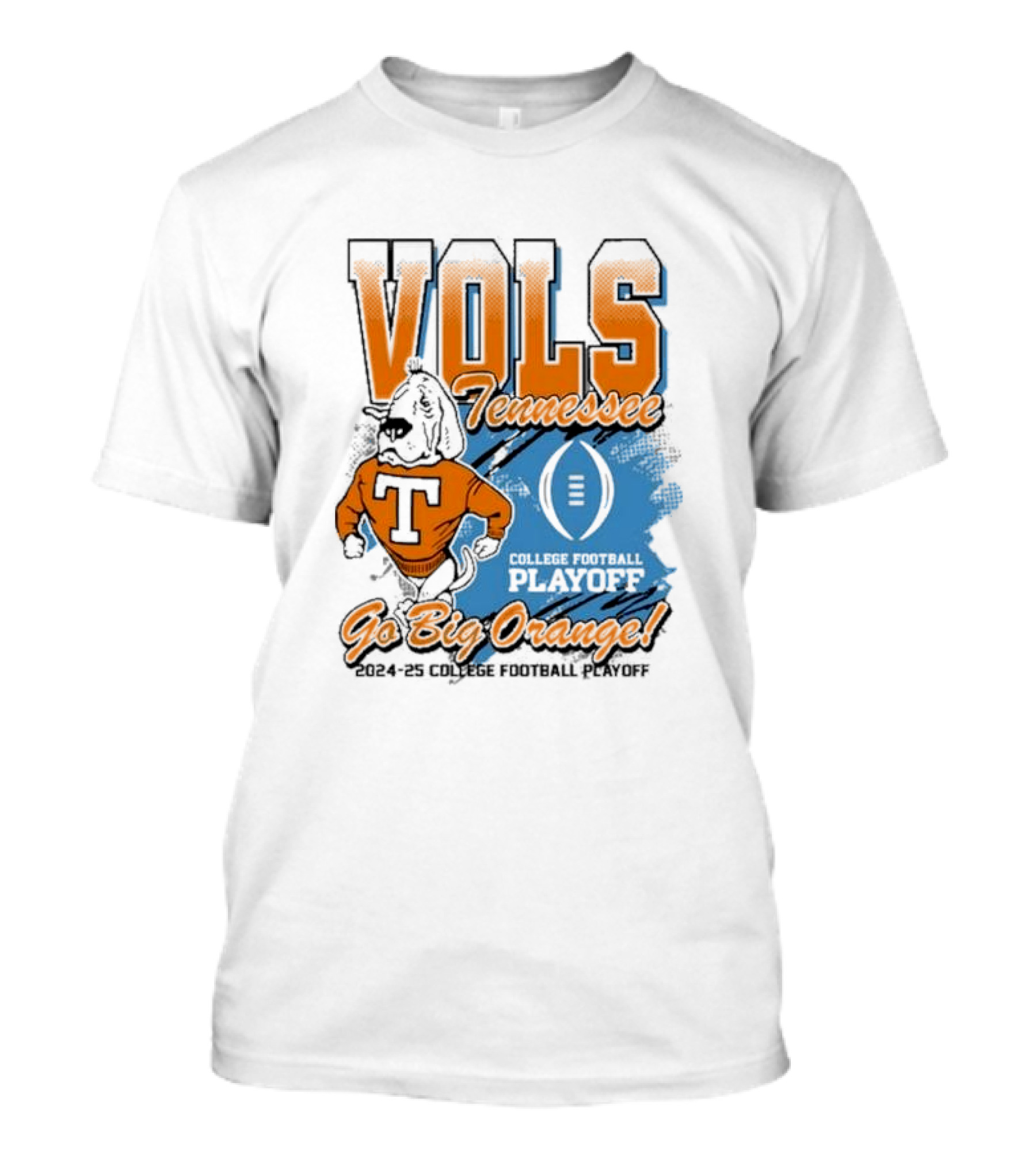 Tennessee Vols College Football Playoff 2024-25 Go Big Orange T-Shirt