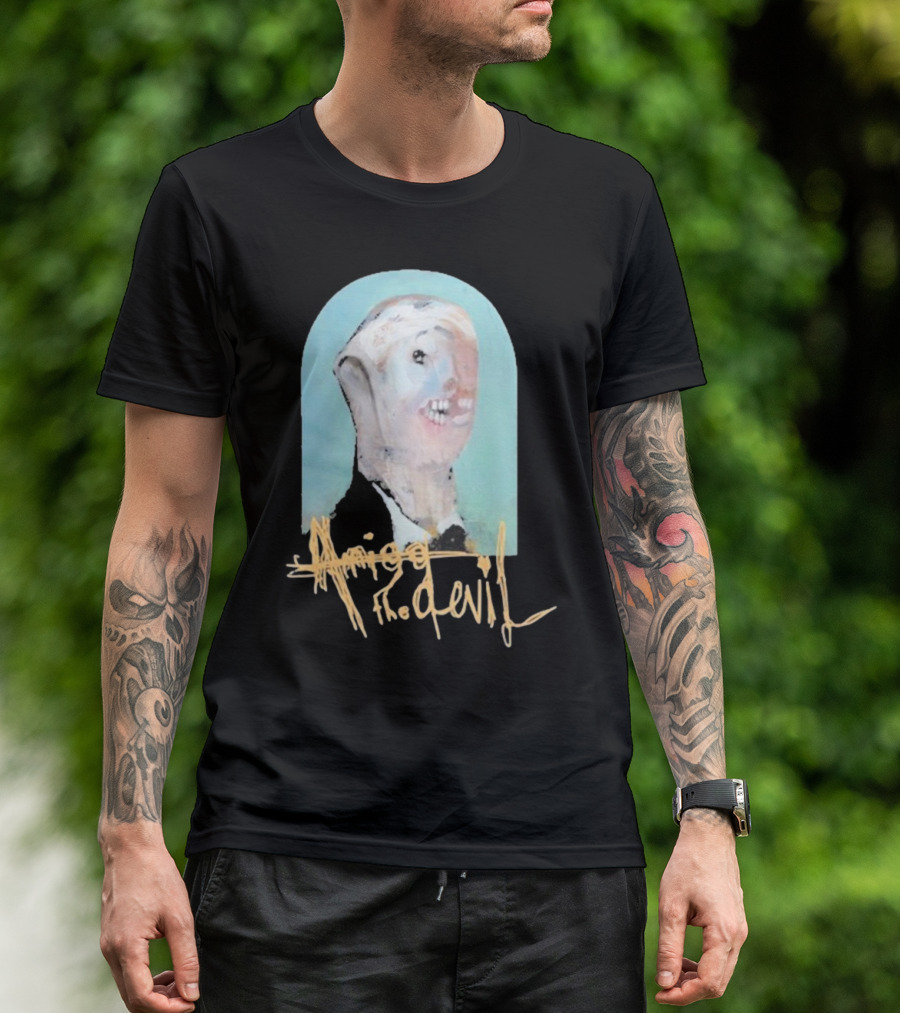 Amigo The Devil Canibal Within Cover T-Shirt