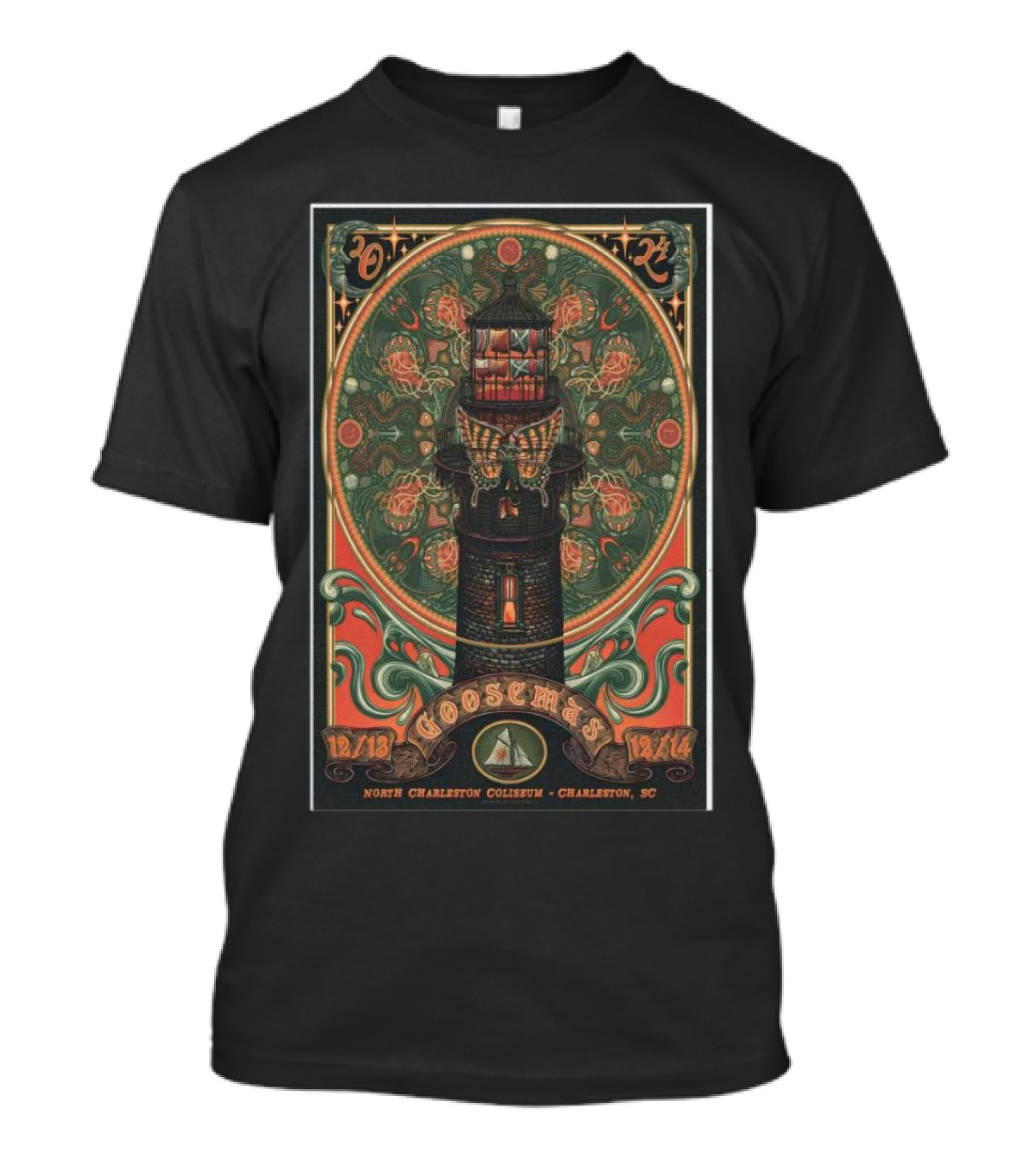 Dec 13-14 2024 Goosemas North Charleston Coliseum Charleston, SC T-Shirt