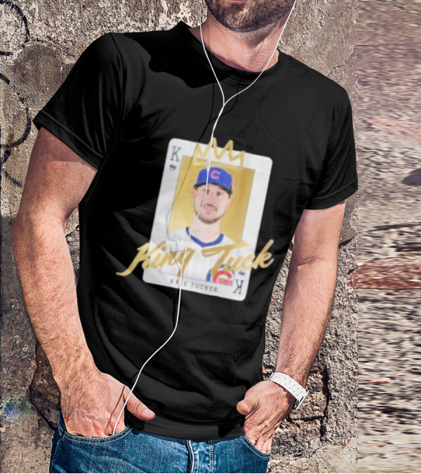 King Tuck Kyle Tucker Cubs Playing Card T-Shirt