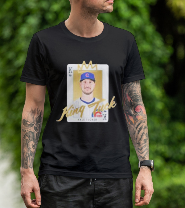 King Tuck Kyle Tucker Cubs Playing Card T-Shirt
