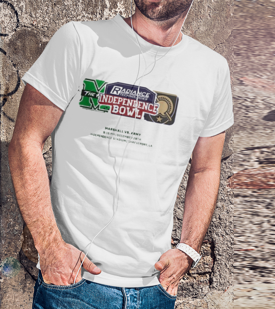 Radiance Technologies Independence Bowl Marshall Vs Army December 28th Independence Stadium Shreveport LA T-Shirt