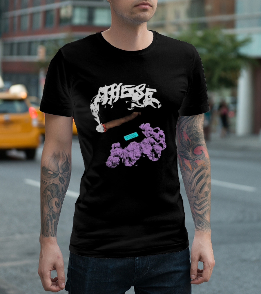 These Foos Smoking Purple Cloud Aesthetic T-Shirt