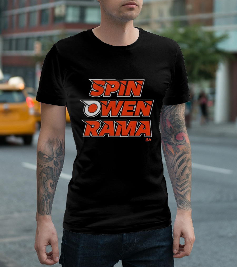 SPIN OWEN RAMA Tippett Style Retro T-Shirt