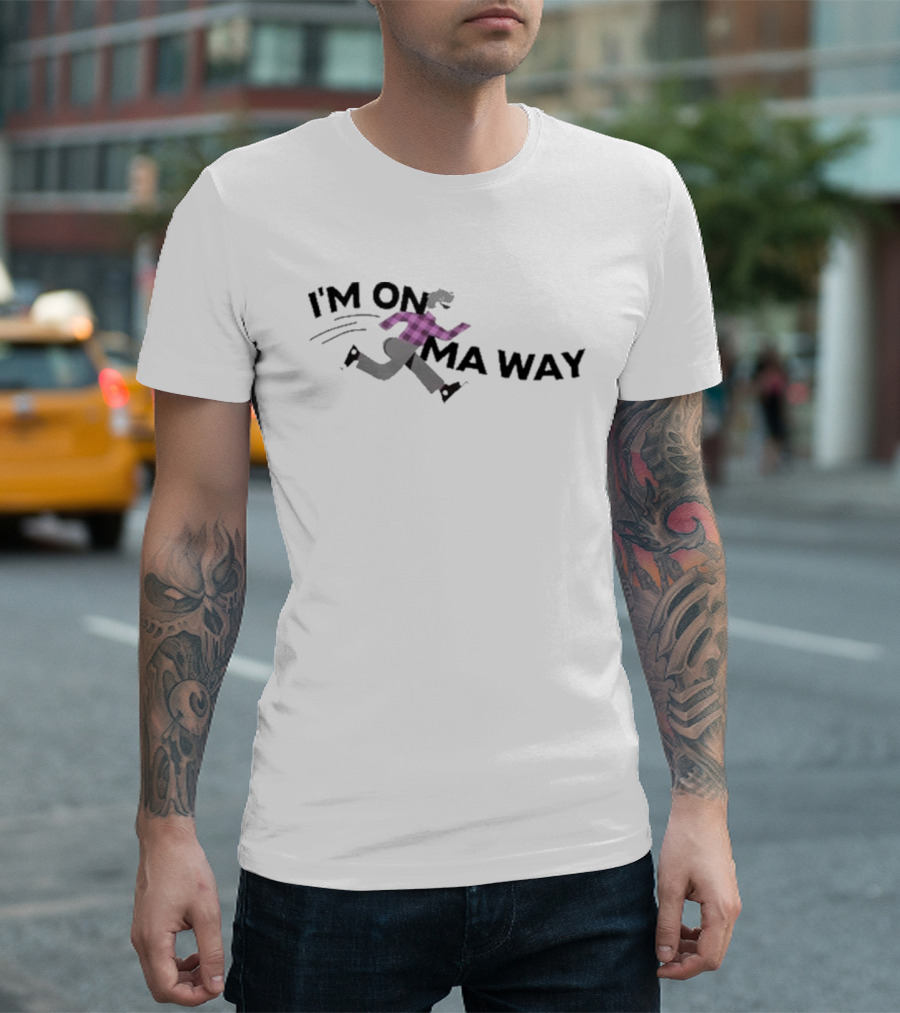 Gerald Cakes Smosh I’m On Ma Way Running Character T-Shirt