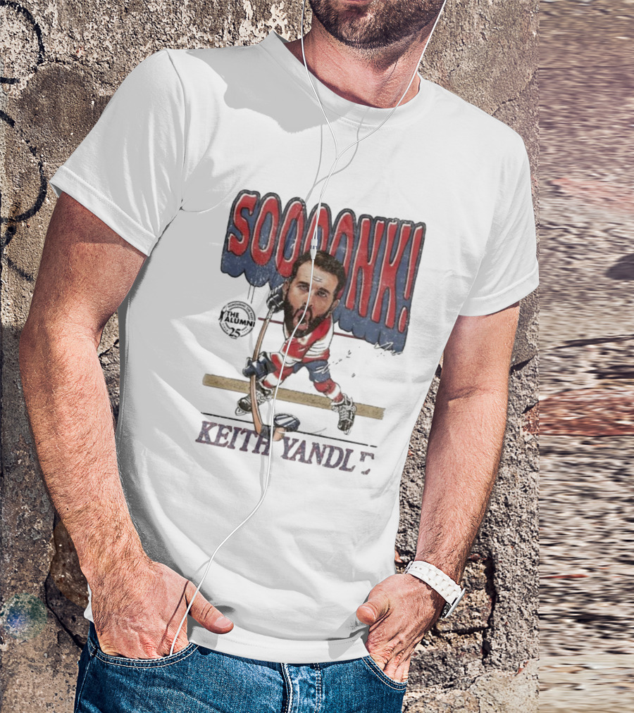Spittin Chiclets Alumni Association Keith Yandle SOOONK T-Shirt