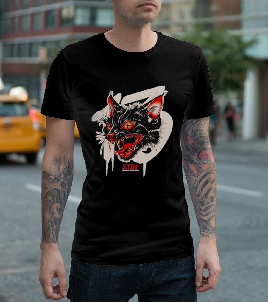 STDP Bad Magic Friday 13 Black Cat T-Shirt