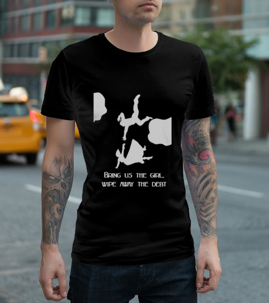Bioshock Infinite Bring Us the Girl Wipe Away the Debt Falling T-Shirt