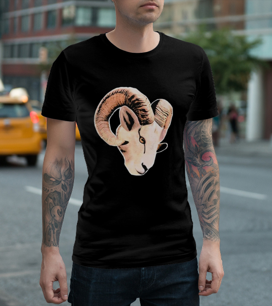Golf X Rams Head Cutout T-Shirt