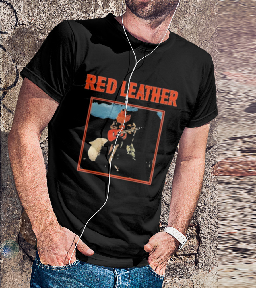 Red Leather Get Out Of My Head 2024 Fall Tour Guitar Cowboy Scene T-Shirt