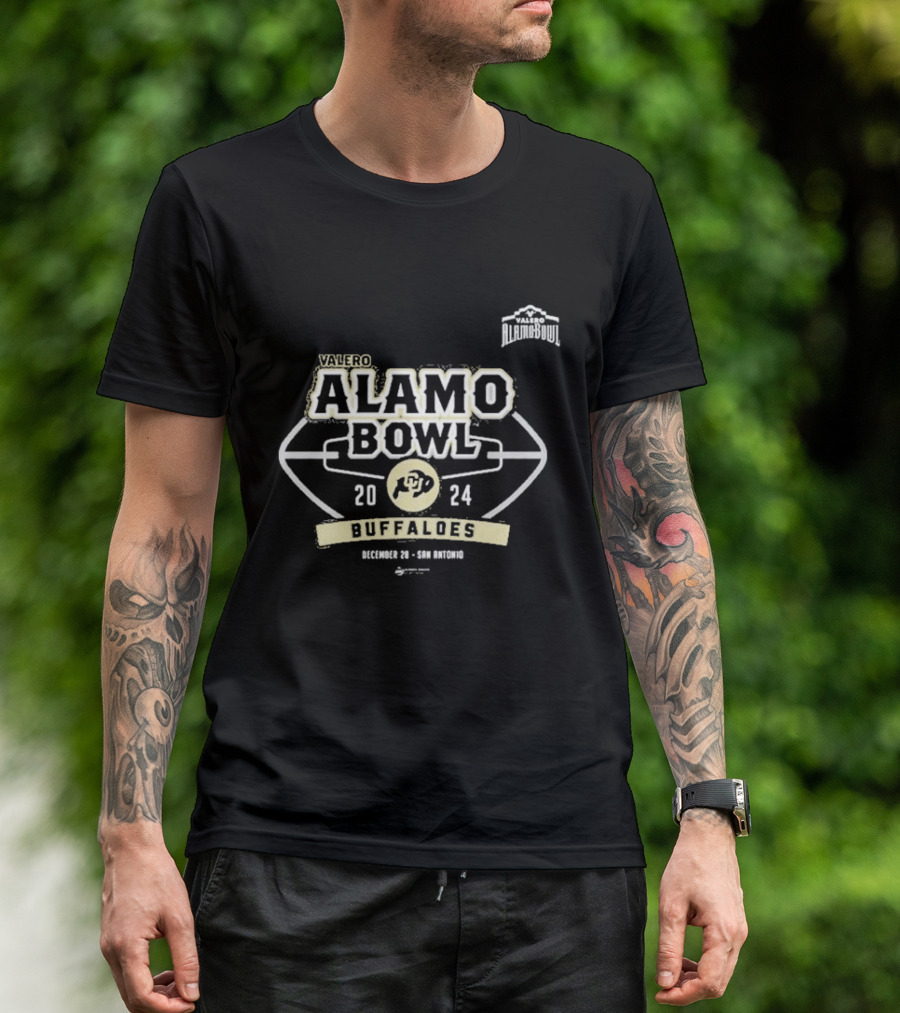 Valero Alamo Bowl 2024 Buffaloes December 28 San Antonio T-Shirt