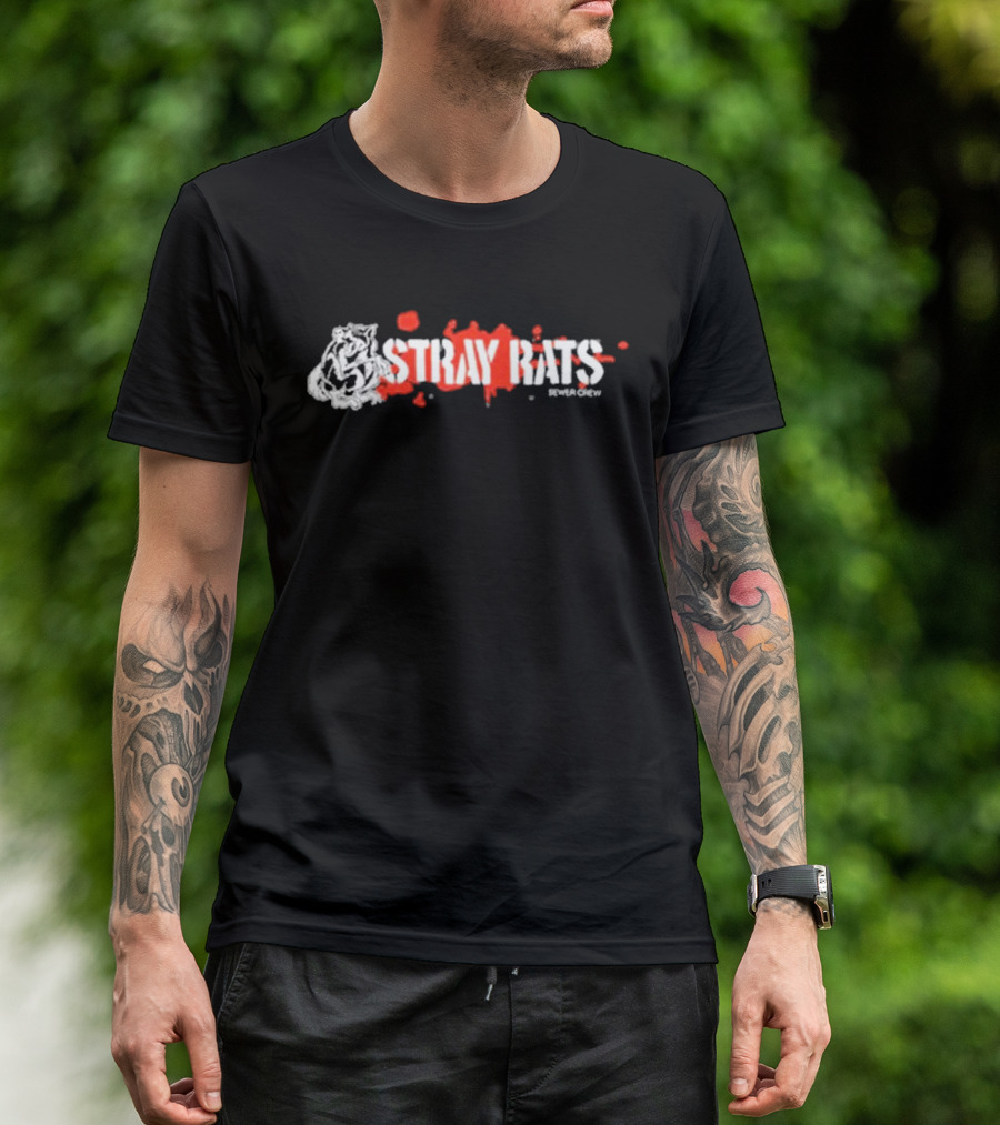 Stray Rats Sewer Crew Urban Streetwear T-Shirt