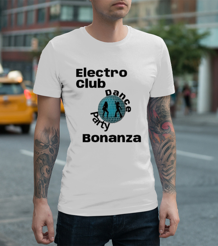 Electro Club Dance Party Bonanza Disco T-Shirt