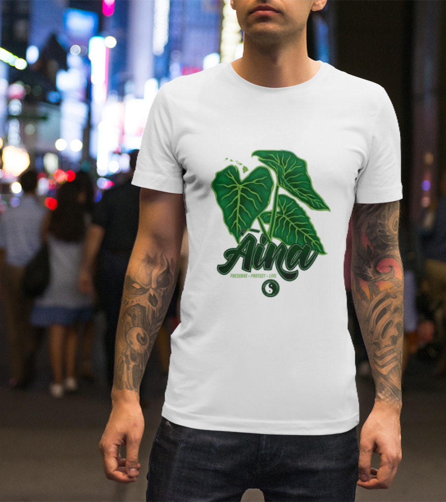 T&c Surf Triple Kalo Aina Preserve Protect Live T-Shirt