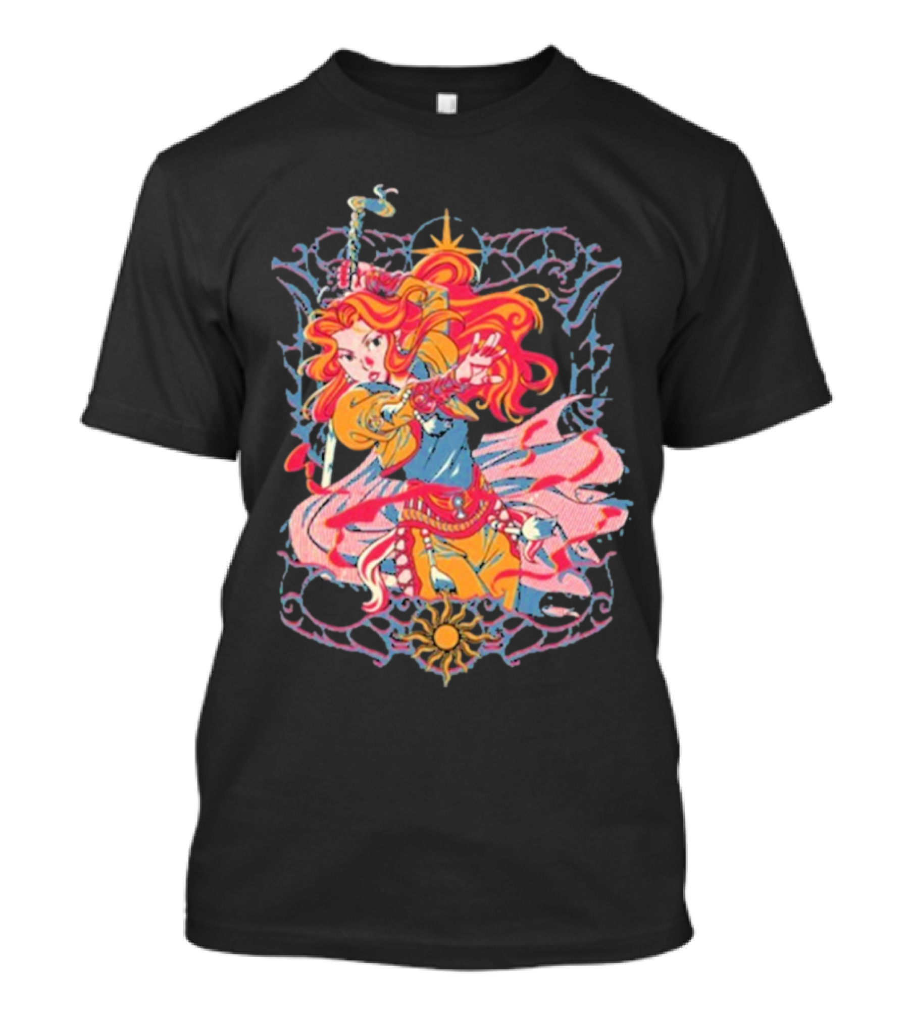 The Yetee O Captain 2024 Secret Of Mana Heroic Fantasy T-Shirt