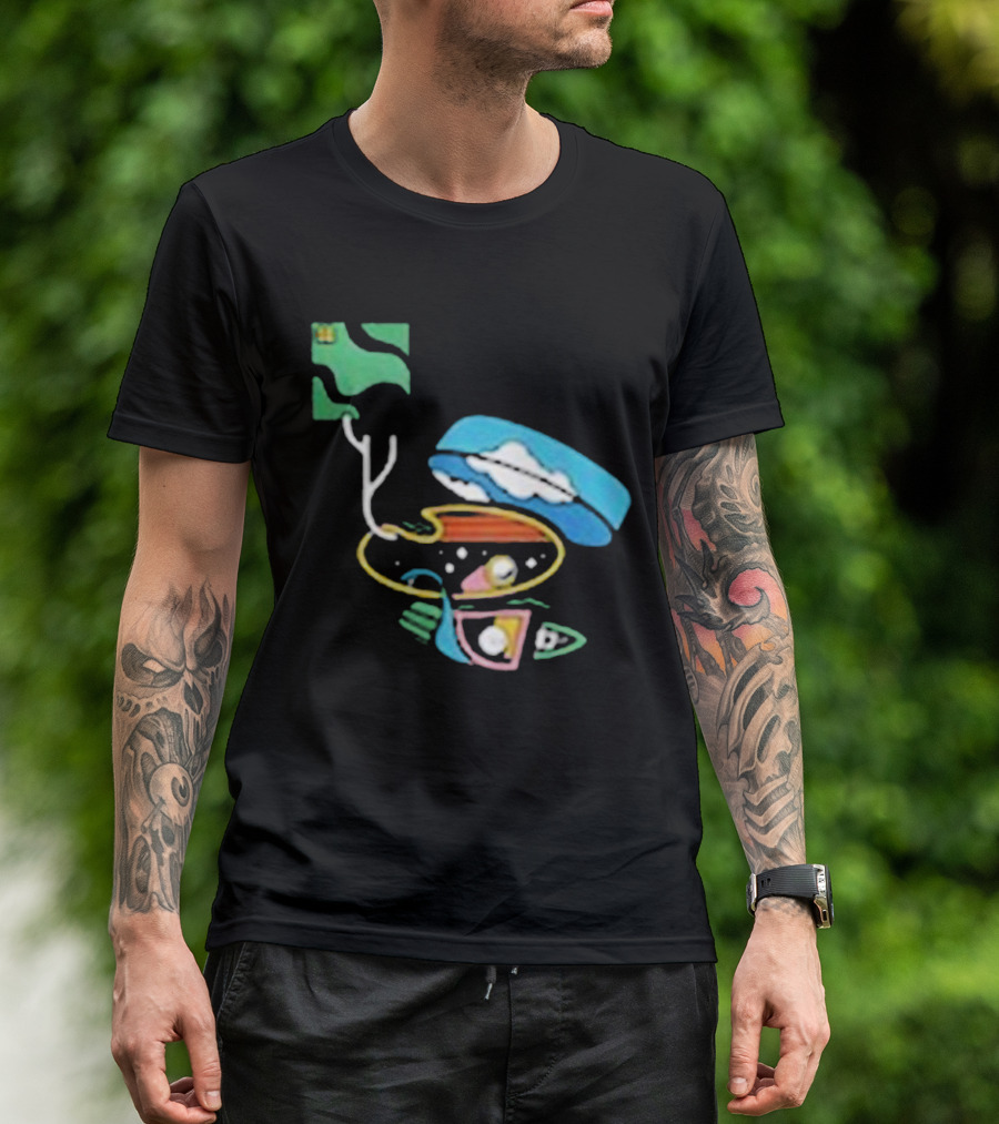 Check Your Vector Surreal Cosmic Voyage T-Shirt