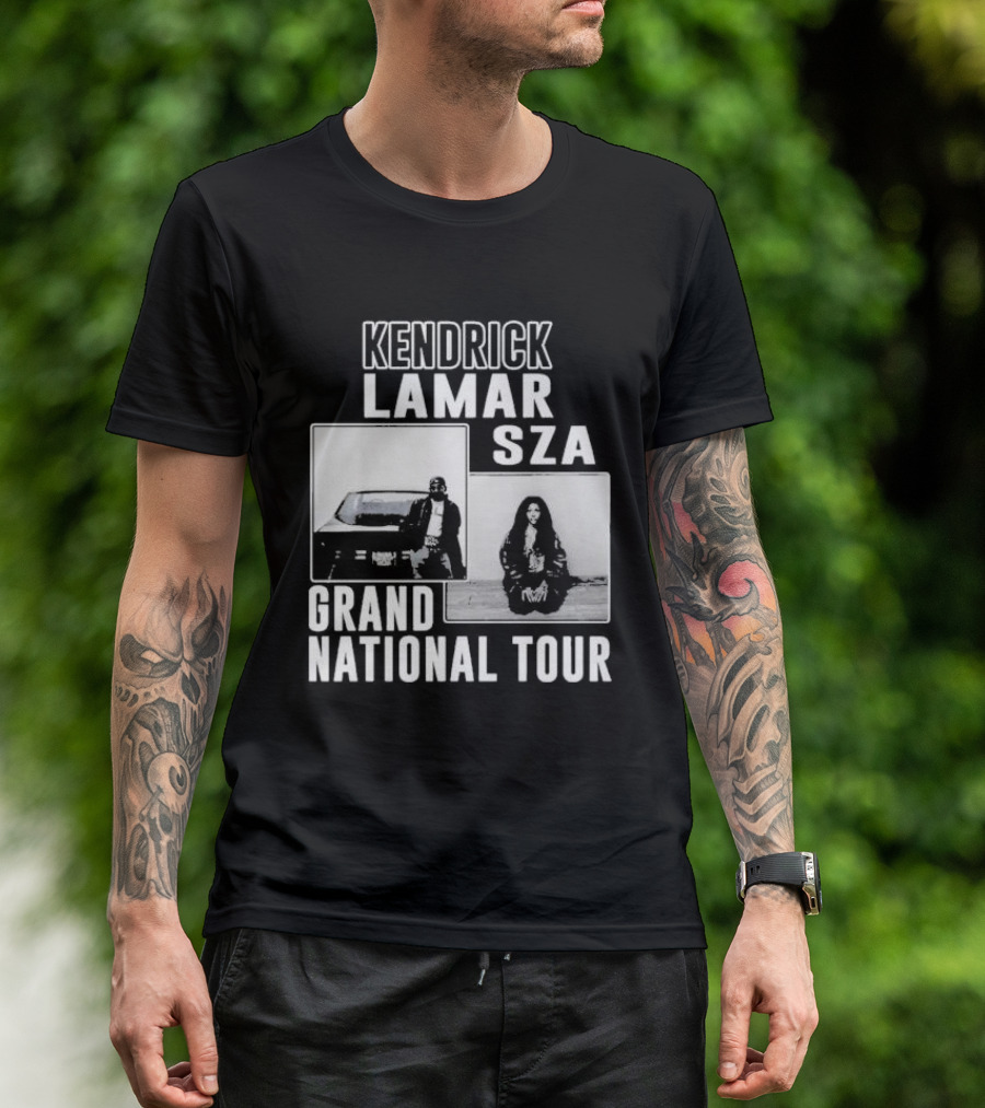 Kendrick Lamar SZA Grand National Tour 2025 GNX T-Shirt