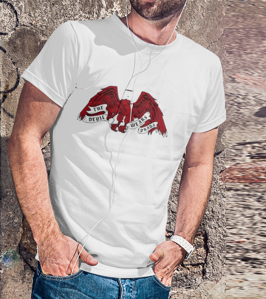 The Devil Wears Prada Eagle Banner T-Shirt