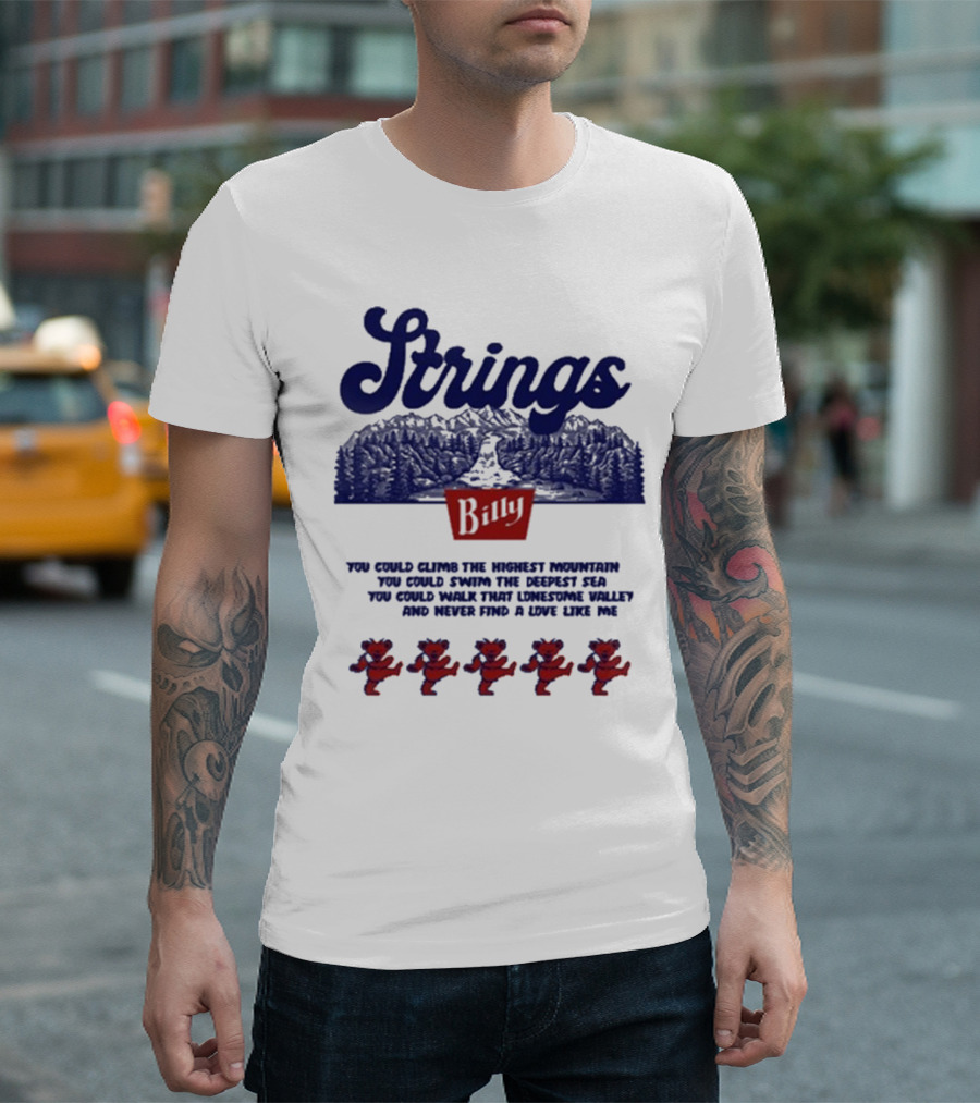 Strings Billy Mountain Valley Dancing Bears T-Shirt