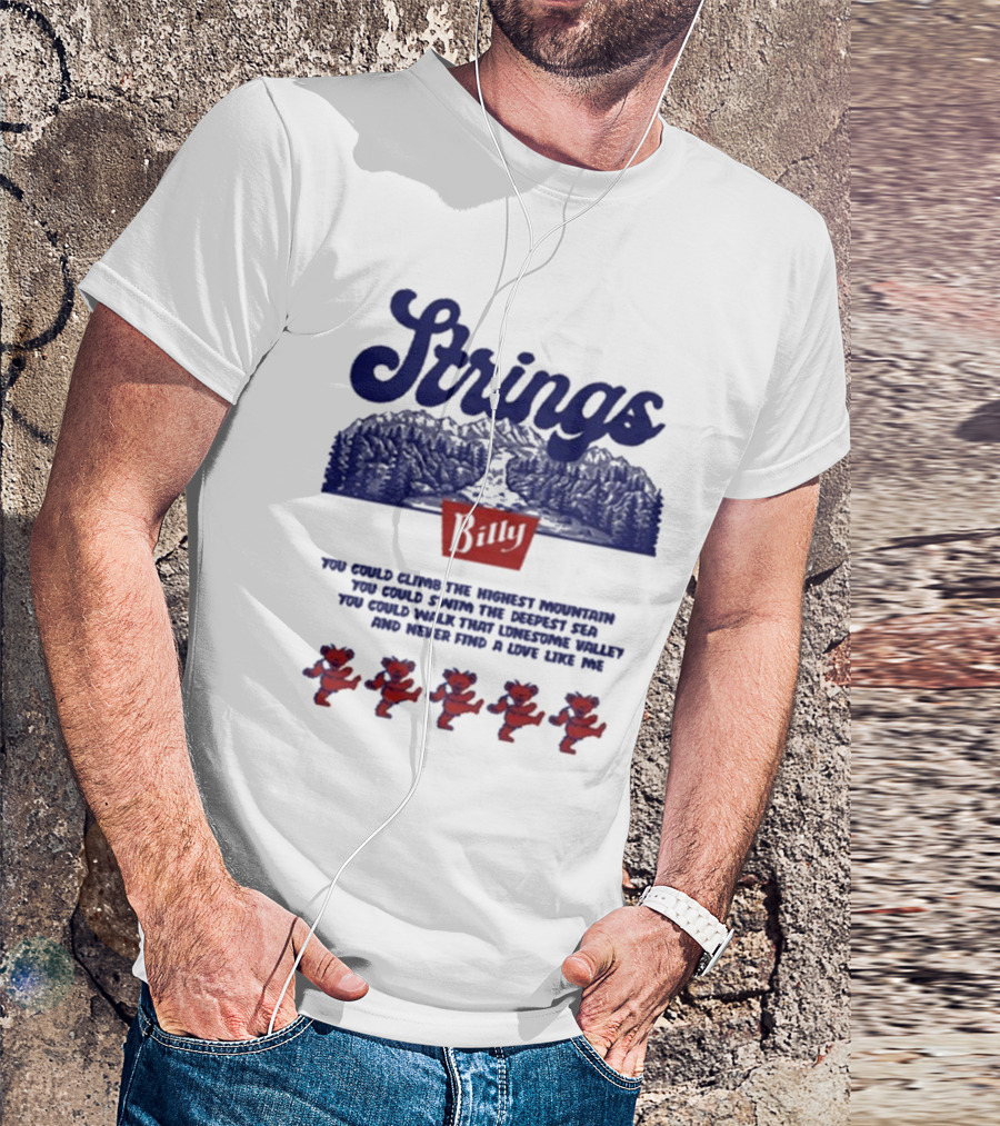 Strings Billy Mountain Valley Dancing Bears T-Shirt