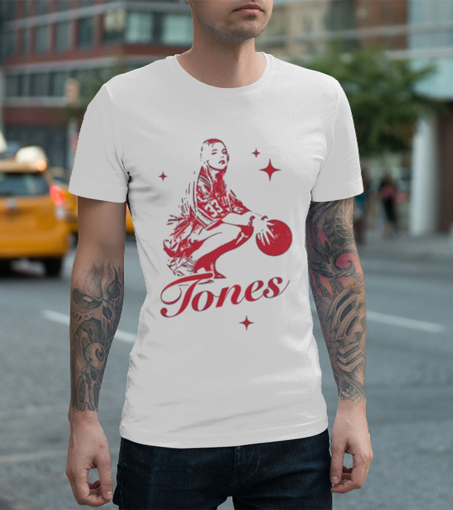 Tones 33 Sparkle Basketball T-Shirt