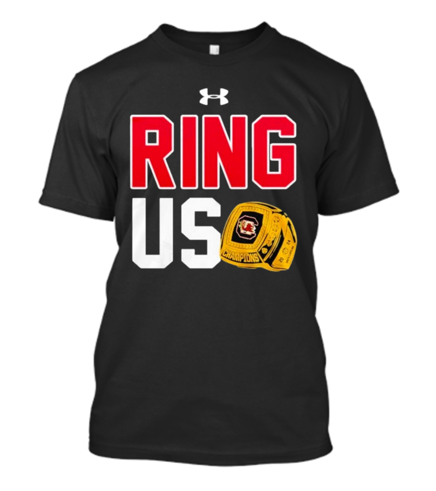 South Carolina Gamecocks Women's Basketball Ring Us Champions T-Shirt