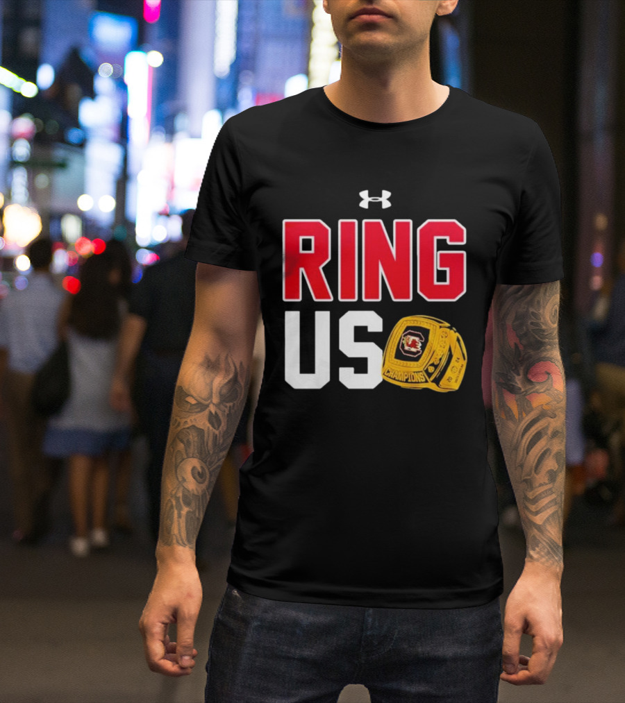 South Carolina Gamecocks Women's Basketball Ring Us Champions T-Shirt