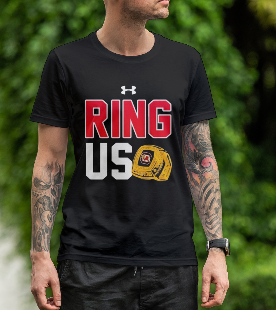 South Carolina Gamecocks Women's Basketball Ring Us Champions T-Shirt