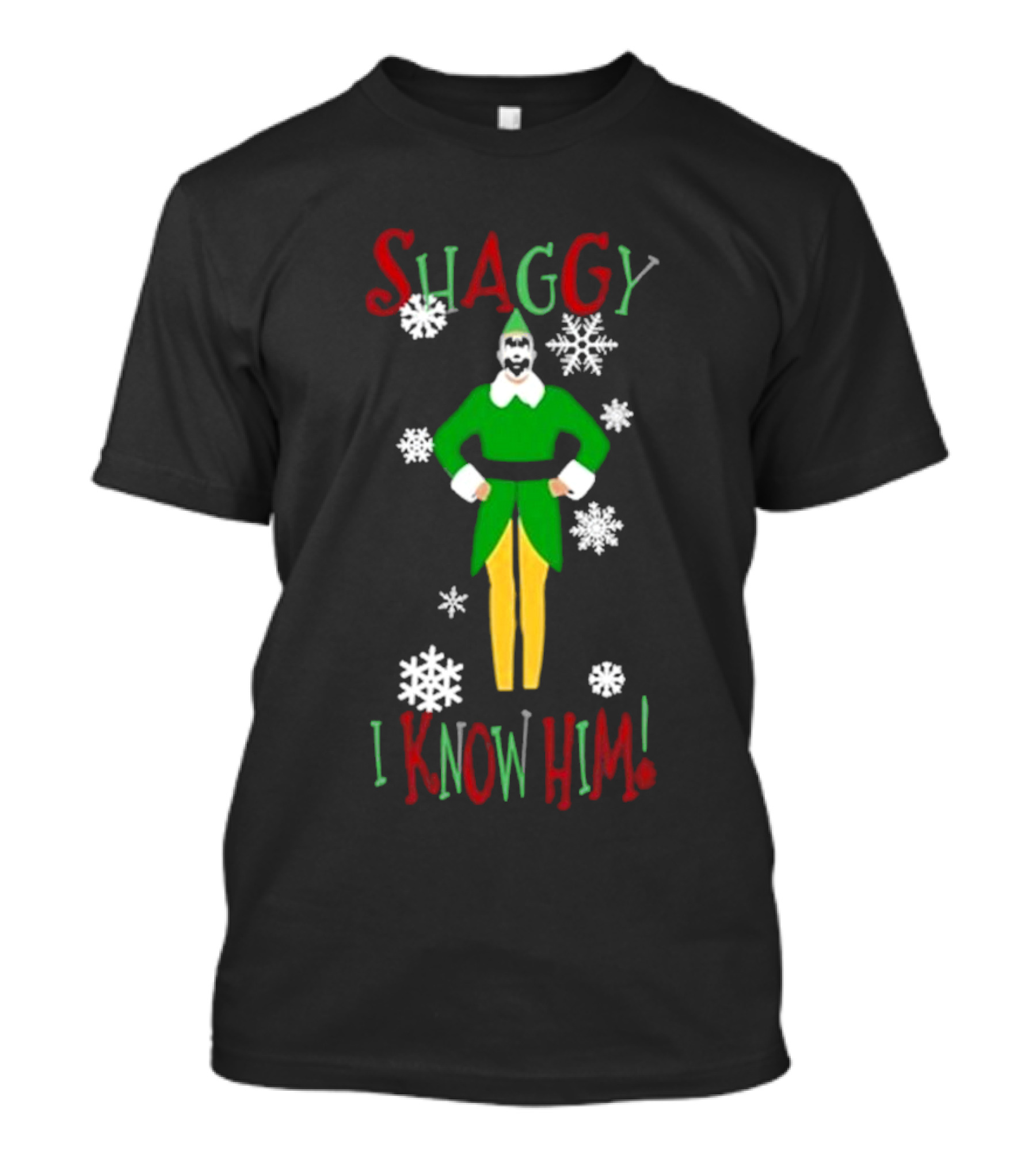 Shaggy I Know Him Elf-Shaggy T-Shirt