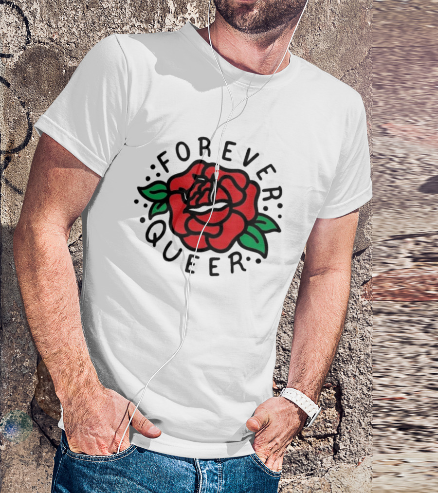 Forever Queer Red Rose T-Shirt