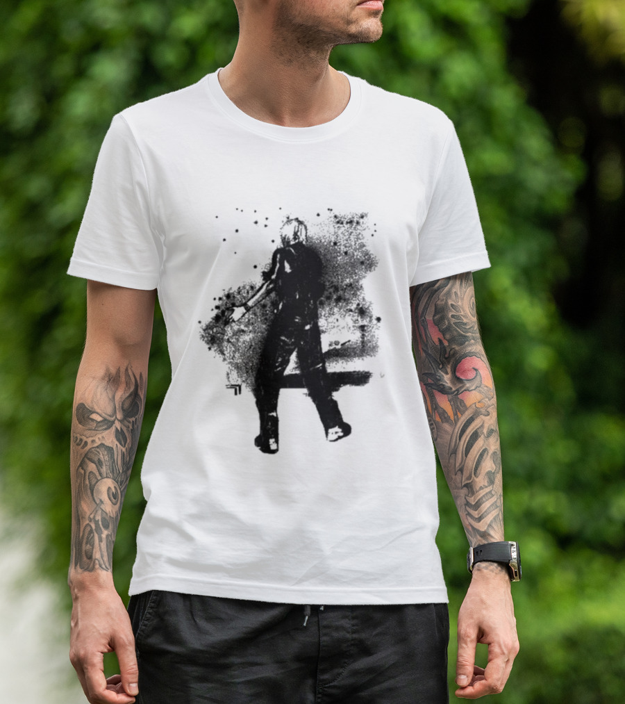 Lil Tjay Way Out The Hood Black And White Urban T-Shirt