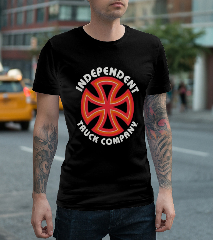 Independent Truck Company Skateboarding Cross T-Shirt