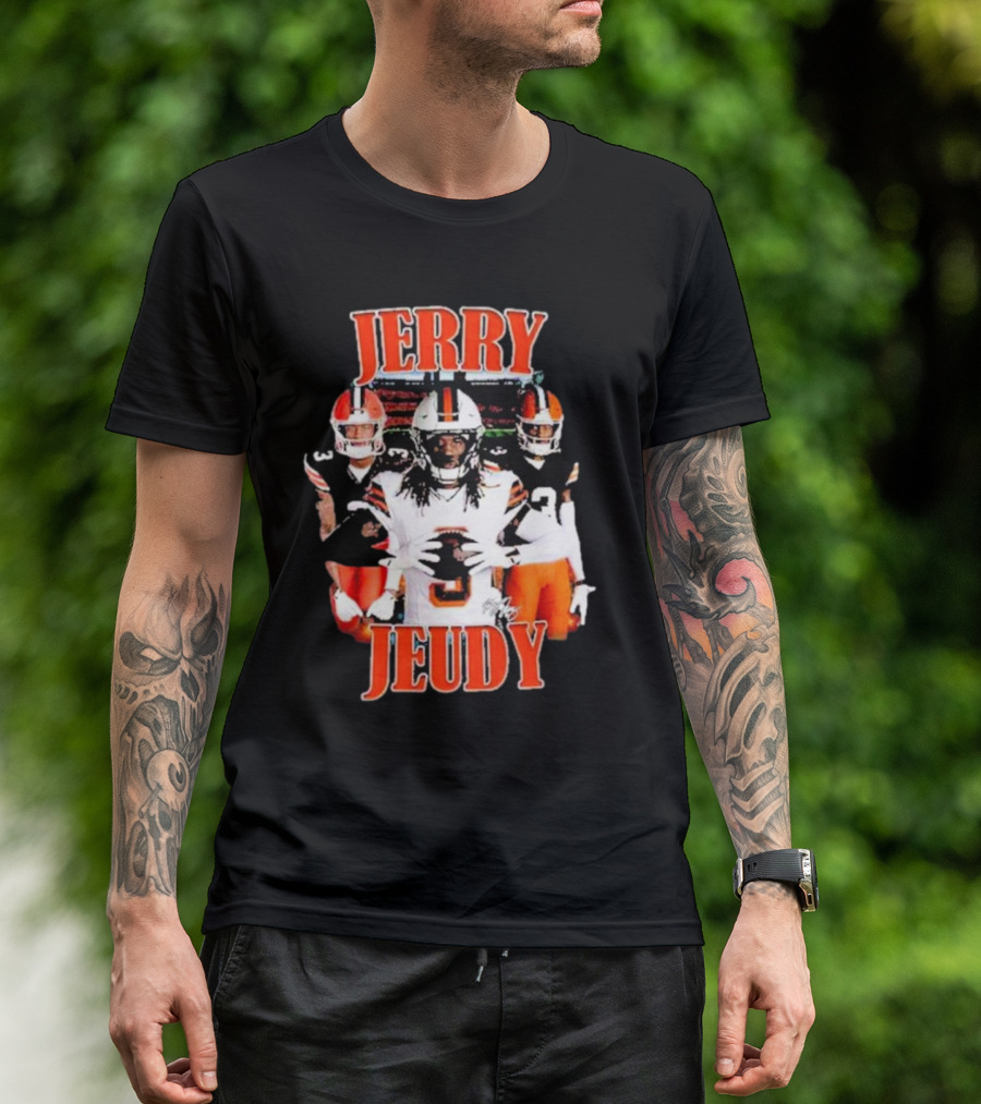 Jerry Jeudy Cleveland Browns Game Day Football Players T-Shirt