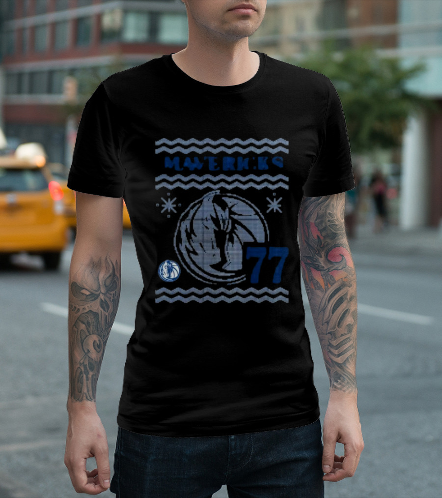 Mavericks 77 Dallas Ugly T-Shirt