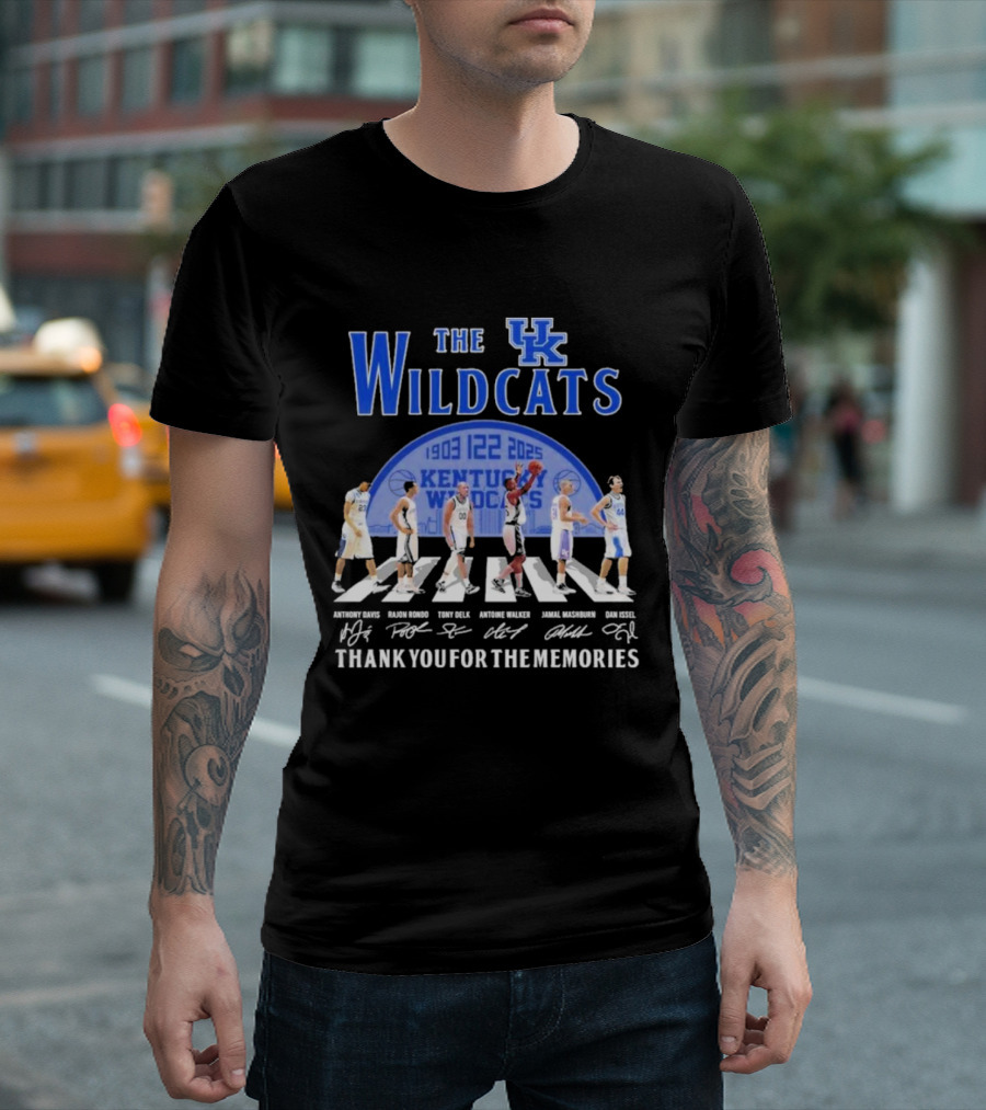 The Wildcats Kentucky 122 Years 1903-2025 Thank You for the Memories T-Shirt