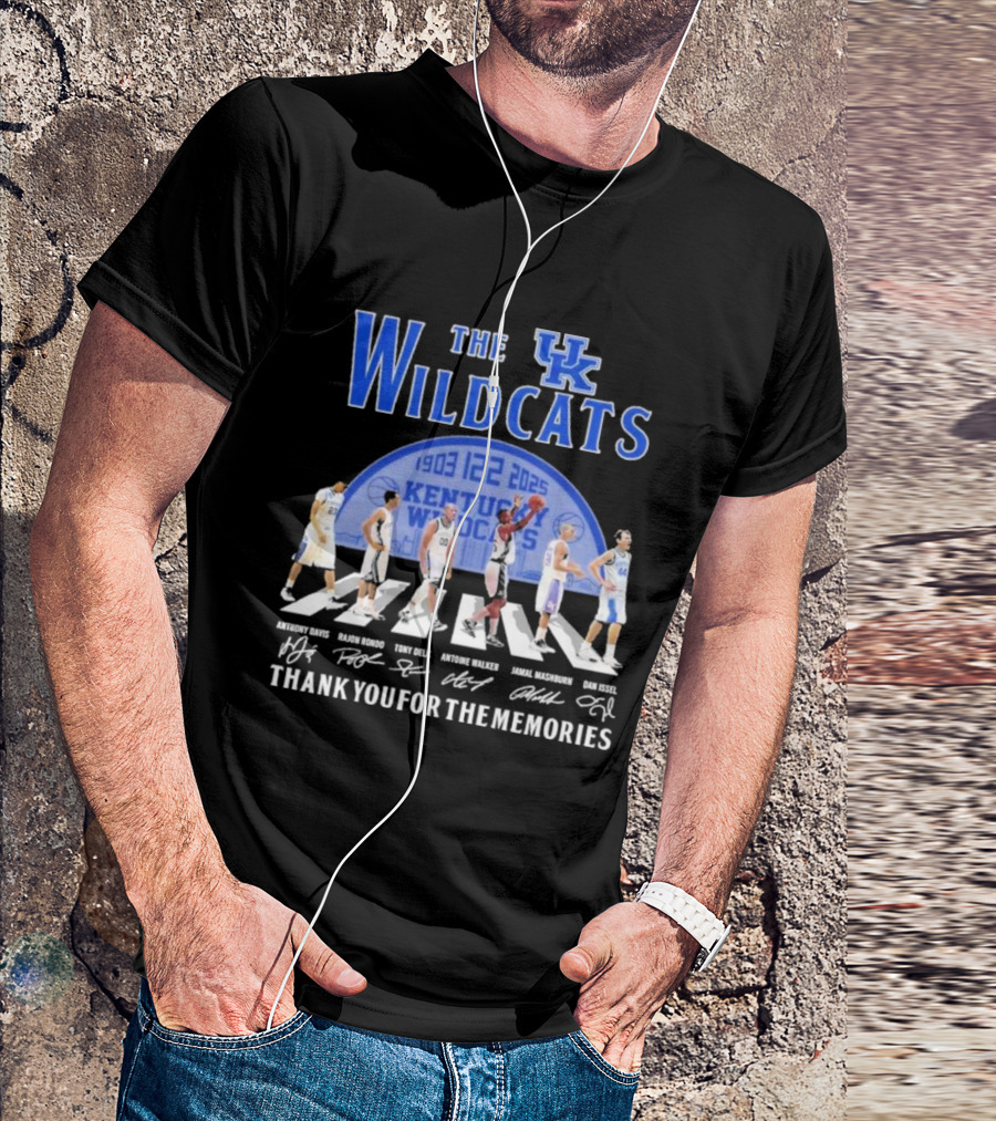 The Wildcats Kentucky 122 Years 1903-2025 Thank You For The Memories T-Shirt