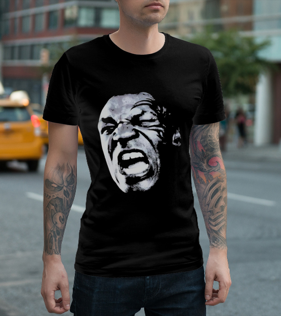 Lean And Mean Mike Tyson Expression Face T-Shirt