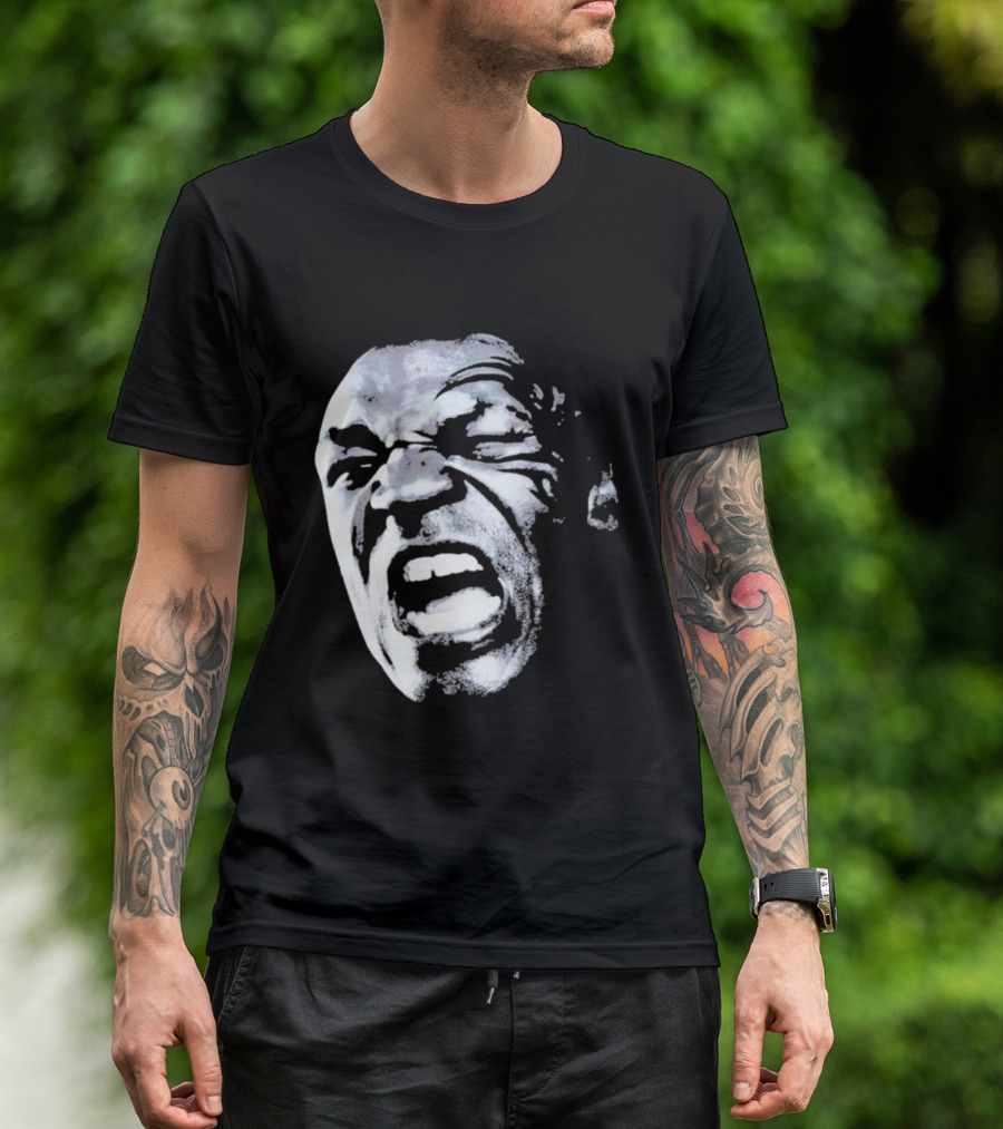 Lean And Mean Mike Tyson Expression Face T-Shirt