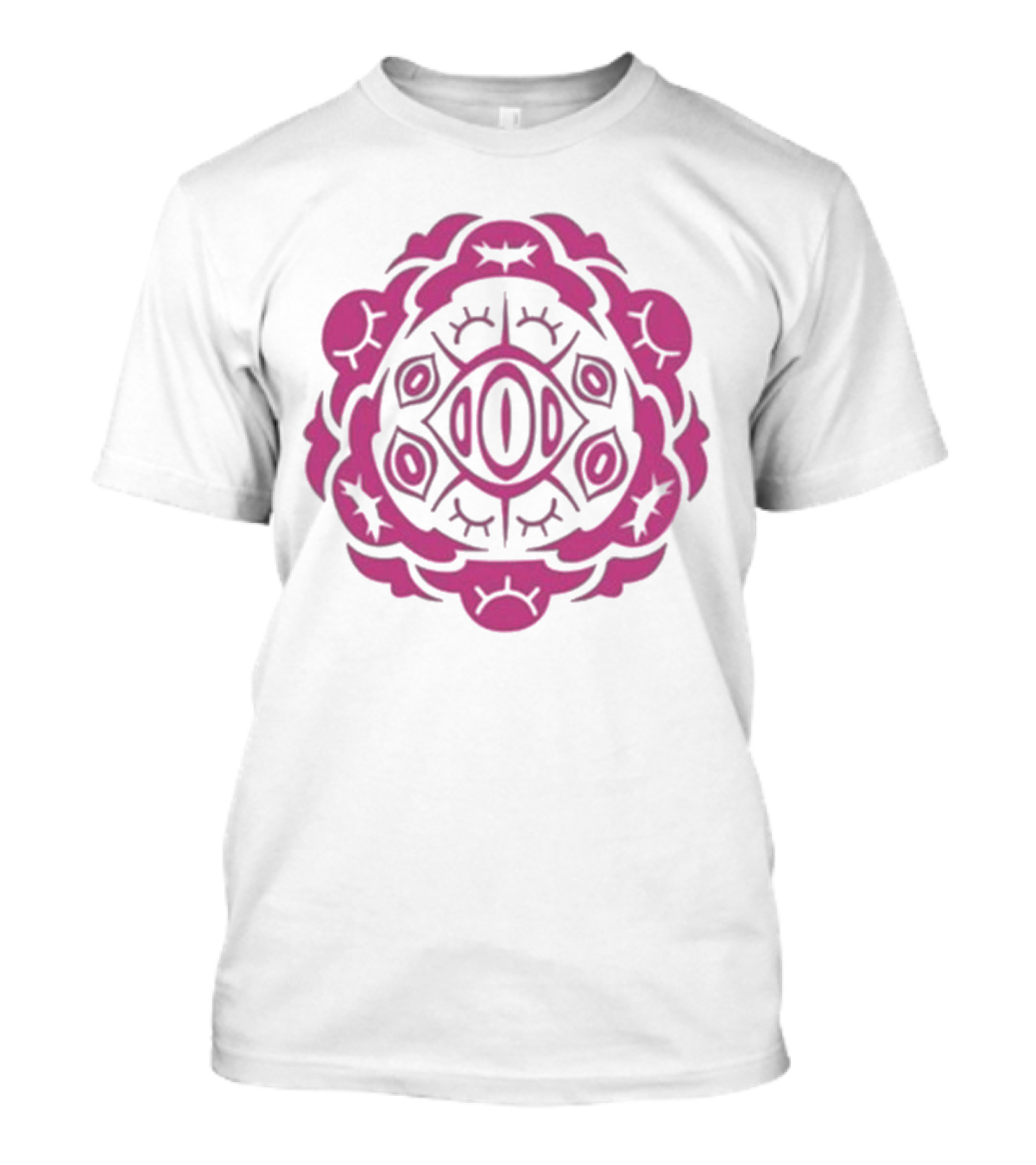 Shark Robot Sloth Symmetrical Eye T-Shirt