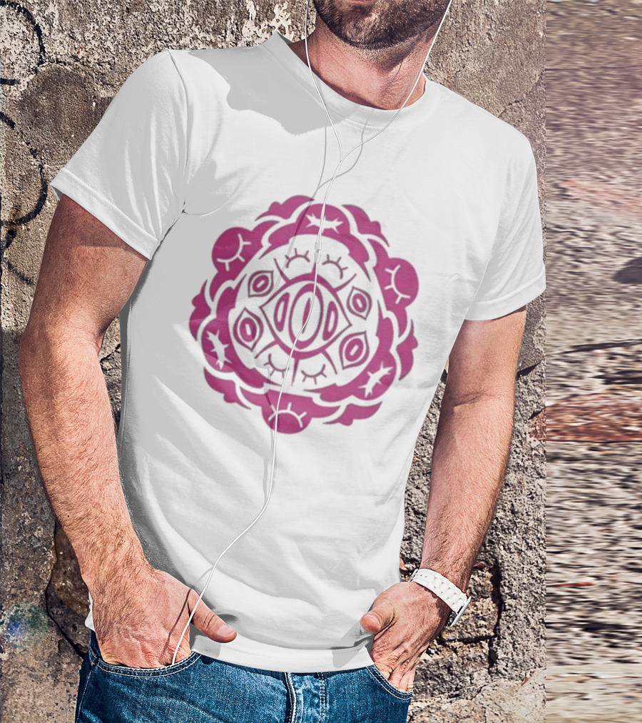 Shark Robot Sloth Symmetrical Eye T-Shirt