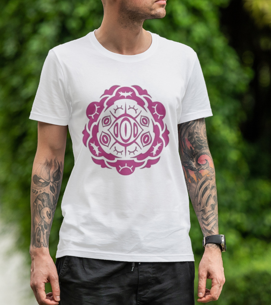 Shark Robot Sloth Symmetrical Eye T-Shirt