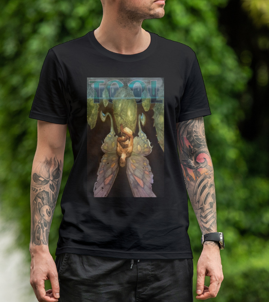Tool Jun 20 2024 Plein Air Dessel Belgium Butterfly T-Shirt