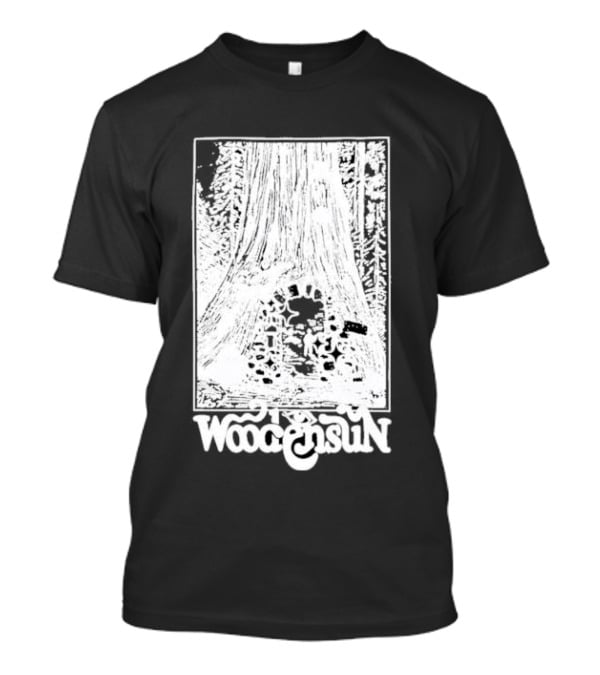 Woodensun Enchanted Realm Beneath The Giant Tree T-Shirt