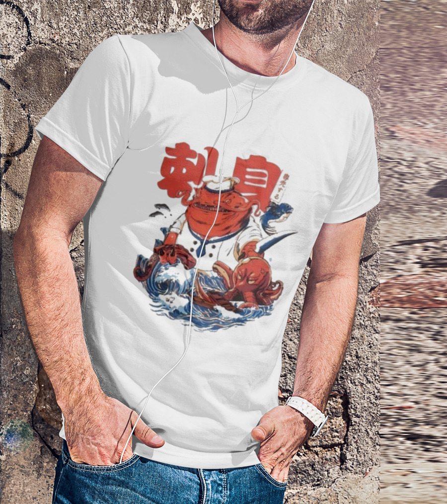 Tahm Kench Master Chef Sashimi Cooking Octopus T-Shirt