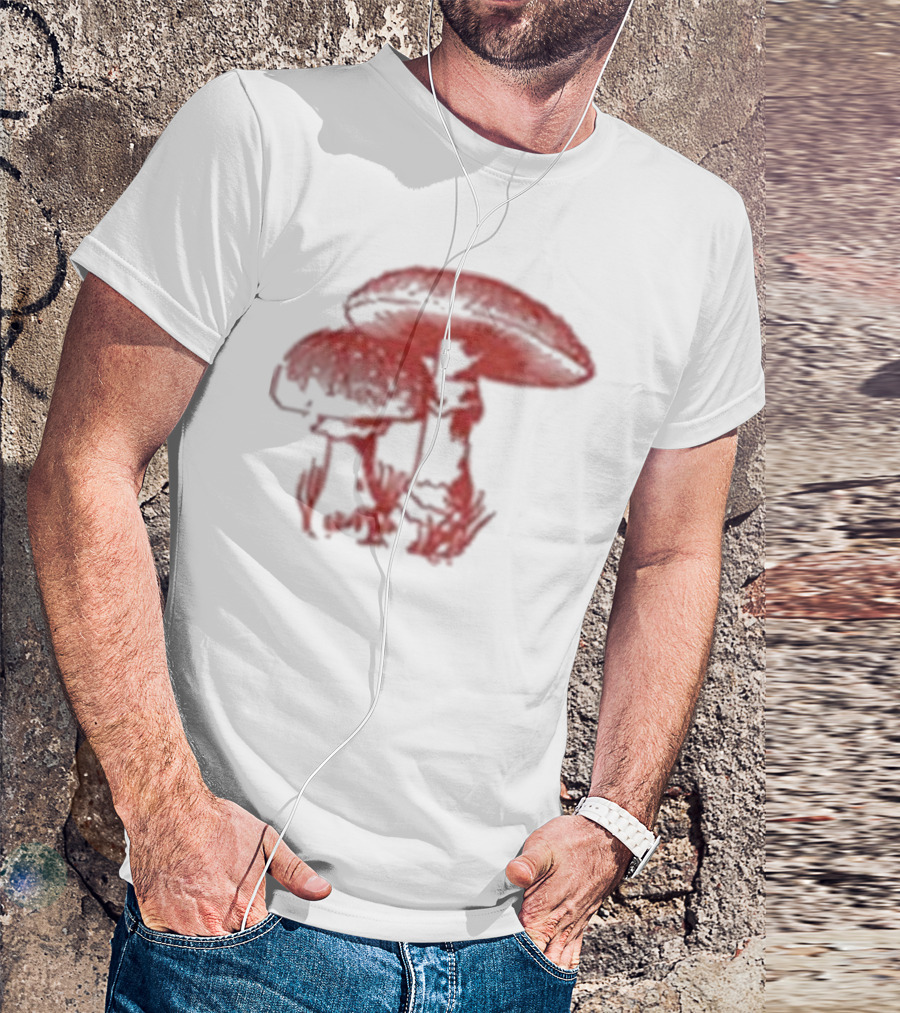 Viva La Vida Mushroom Duo Sketch T-Shirt