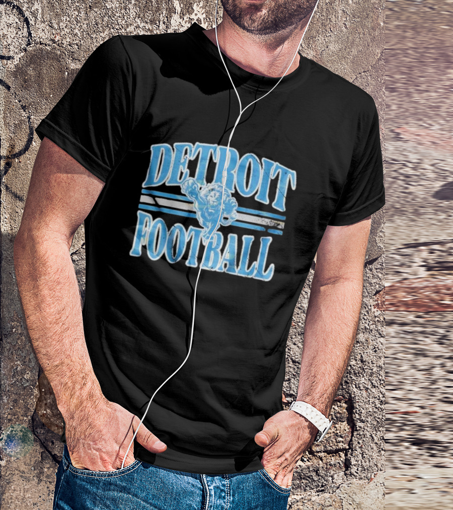 Detroit Lions Football Detroit Football T-Shirt