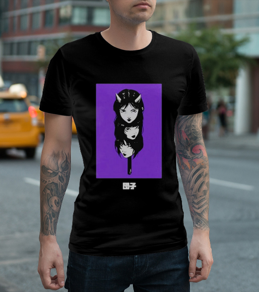 Nogiart Oni Dango Triple Oni Heads T-Shirt