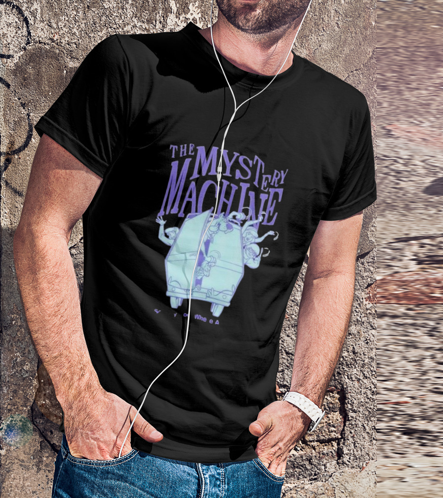 The Mystery Machine Scooby Doo Crew Tonal T-Shirt