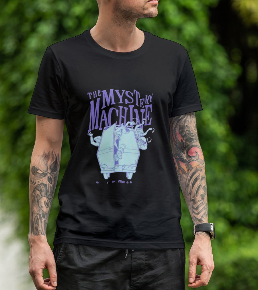 The Mystery Machine Scooby Doo Crew Tonal T-Shirt